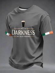 Men's Hello Darkness My Old Friend t-shirt