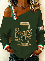 Women's HELLO DARKNESS MY OLD FRIEND Sweatshirt