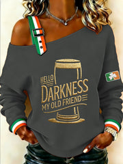 Women's HELLO DARKNESS MY OLD FRIEND Sweatshirt