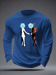 Men's Wish You Were Here long sleeve T-shirt