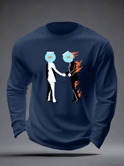 Men's Wish You Were Here long sleeve T-shirt