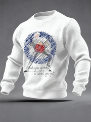 Men's The Jam Checkered Cotton Hoodie