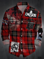 Unisex UK Punk Music Lover Printed Shirt