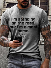 Men's Music Lover Printed T-shirt