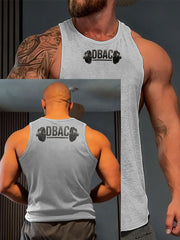 Men's Limerick Lion Ireland's Strongest Man Printed Tank Tops