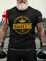 Men's Gypsy King Boxing Short Sleeves T-shirt
