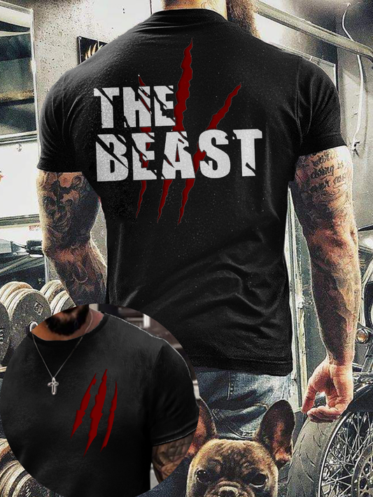 Men's The Beast Printed T-shirt