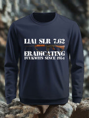 Men's SLR Gun L1AL 7.62 Printed sweater