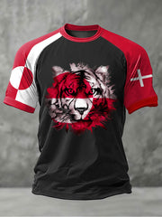 Men's Greenland Printed Casual T-Shirt