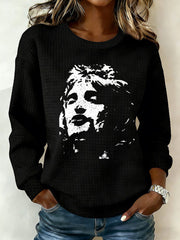 Women's Rod Stewart Printed Sweatshirt