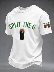 Men's St. Patrick's Day Split The G Casual Tee