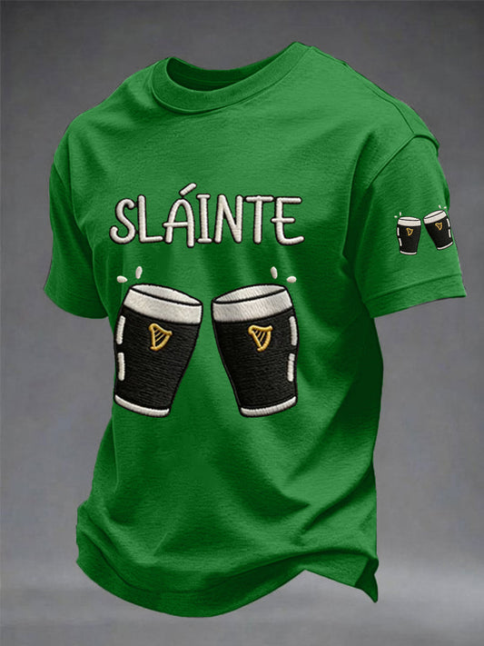 Men's Sláinte St. Patrick's Day Casual Tee