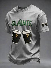 Men's Sláinte St. Patrick's Day Casual Tee