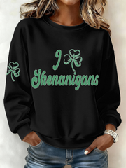 Women's Shenanigans Printed Regular Sweatshirt