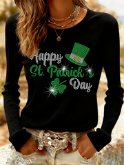 Women's St. Patrick's Day crew neck sweater