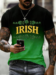 Men's St. Patrick's Day Printed T-shirt