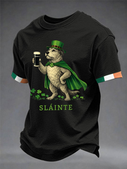 Men's St Patrick's Day Sláinte Vitamin G Short Sleeves T-shirt