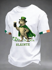 Men's St Patrick's Day Sláinte Vitamin G Short Sleeves T-shirt