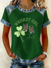 Women's Whiskey Girl Short Sleeve Shirt
