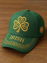 Unisex St Patrick's Day Shamrock Art Print Hat