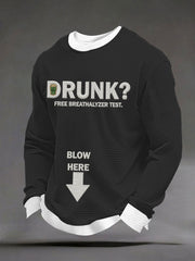 Men's Funny St. Patrick's Day Long Sleeve T-Shirt