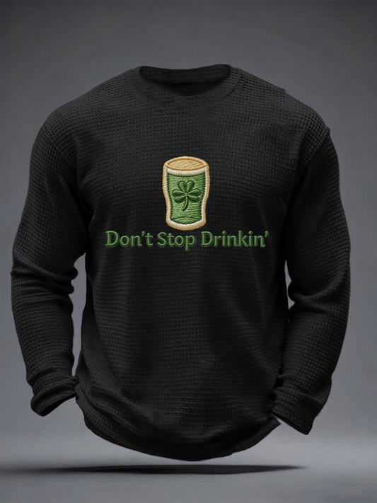 Men's Funny St. Patrick's Day Long-Sleeve T-Shirt
