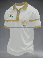 Men's Hello Darkness My Old Friend polo shirt