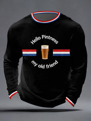 Men's Hello Pintness My Old Friend Waffle Top