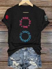 Women's Harry Style Music Lovers Iron On Short Sleeve T-Shirt