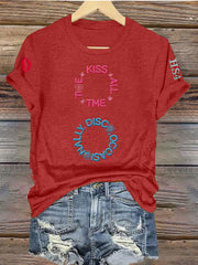 Women's Harry Style Music Lovers Iron On Short Sleeve T-Shirt