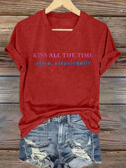 Women's Harry Style Music Lovers Iron On Short Sleeve T-Shirt