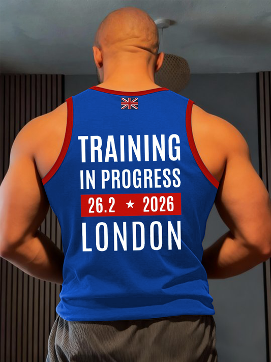 Men' s Training In Progress London Marathon Vests