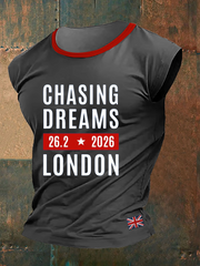 Men's London Marathon Chasing Dreams Vests