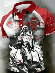 Men's St George's Day polo shirt