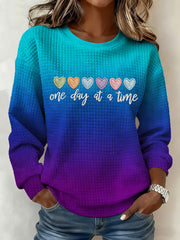 Women's One Day at a Time Oversized Hoodie