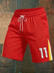 Men's Legend 11 Print Gift For Soccer Fans Casual Shorts