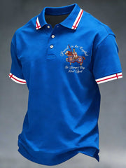 Men's St George's Day polo shirt
