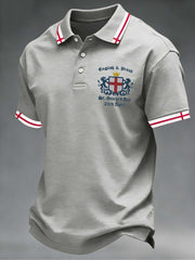 Men's St George's Day polo shirt