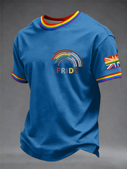 Men's UK Rainbow Month short sleeves t-shirt