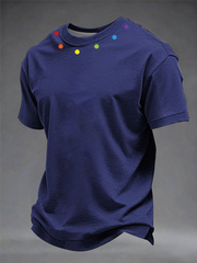 Men's rainbow month short sleeves t-shirt