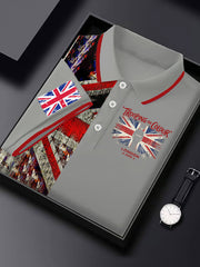 Men's King's Official Birthday Trooping The Colour Printed Shirt