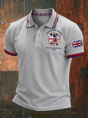 Men's King's Official Birthday Trooping The Colour Printed Shirt