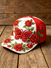 Unisex Floral Print Hat