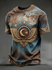Men's Turkish flag print T-shirts