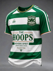 Men's The Hoops Shamrock Football Short Sleeves T-shirt