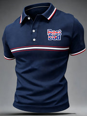 Men's British Father's Day Printed Shirt