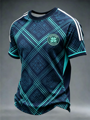 Men's UK Football Lover Scotland Printed short sleeve t-shirt