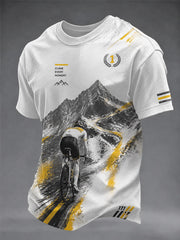 Men's Bicycle Race Short Sleeves T-shirt