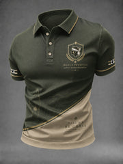 Men's French Corsica Flag Printed Shirt