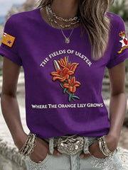 Women's 12th July Orangemen's Day Printed T-shirt
